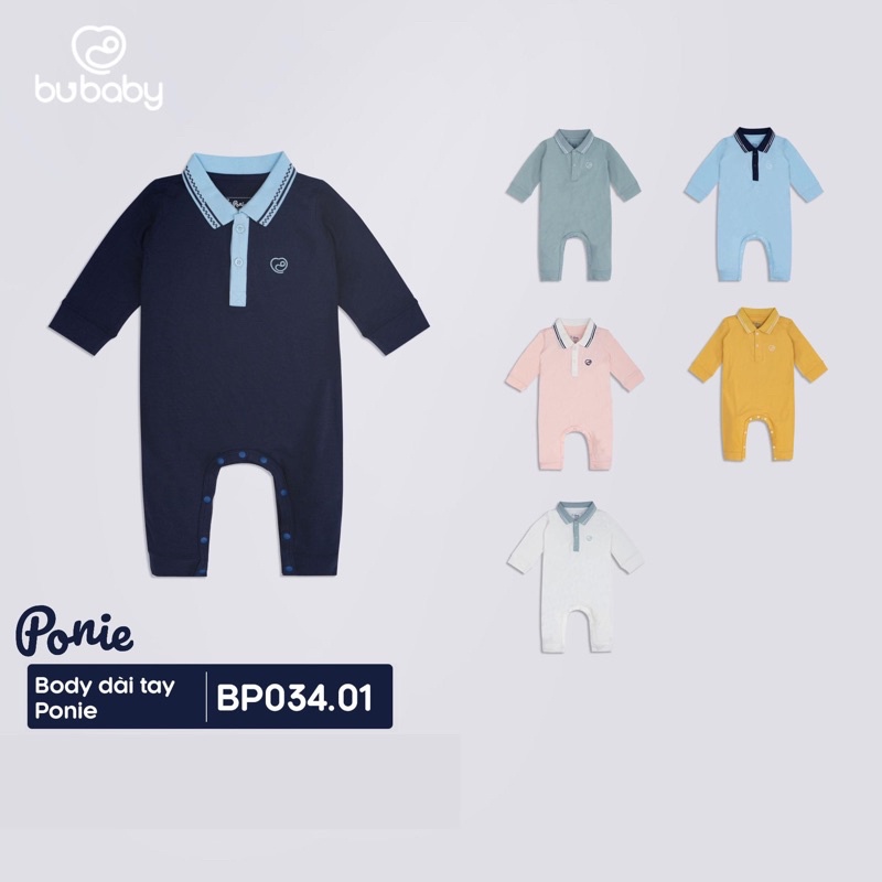 Body dài tay polo Bu