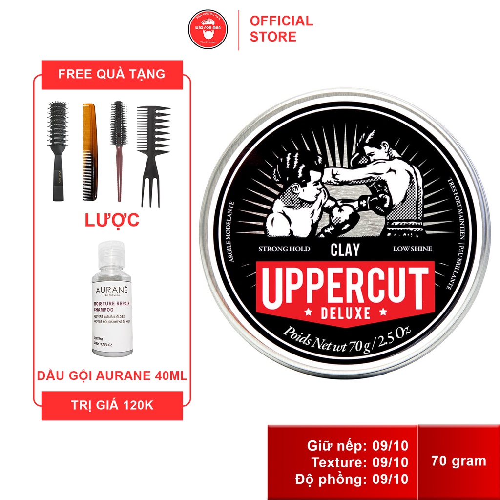 Sáp vuốt tóc Uppercut Deluxe Clay