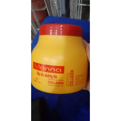 Hấp dầu dưỡng tóc Manna collagen 1000ml