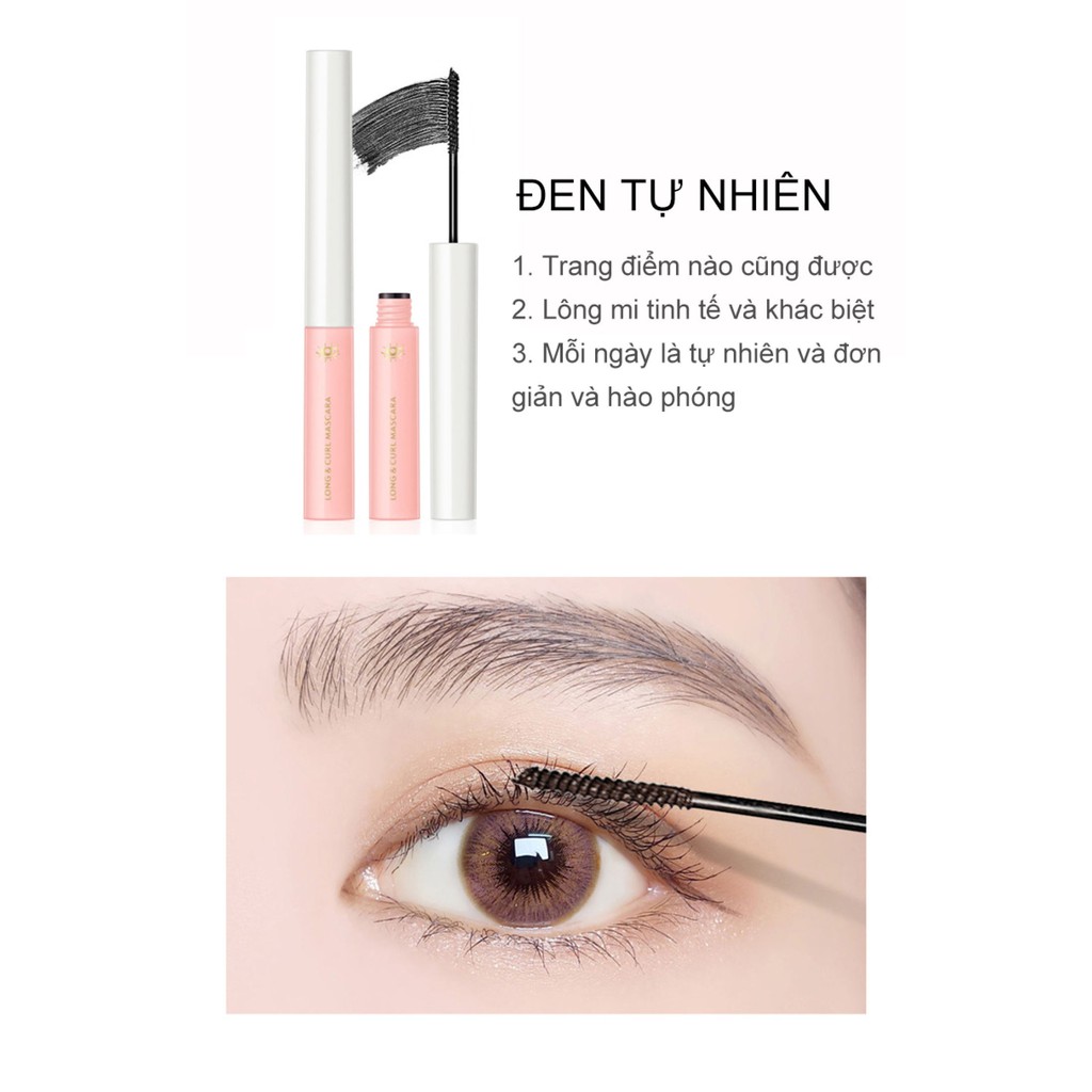 Bộ trang điểm mắt cơ bản + nước tẩy trang(chì kẻ mày+Kẻ mắt+mascara+Bóng mắt+Tẩy trang) | BigBuy360 - bigbuy360.vn