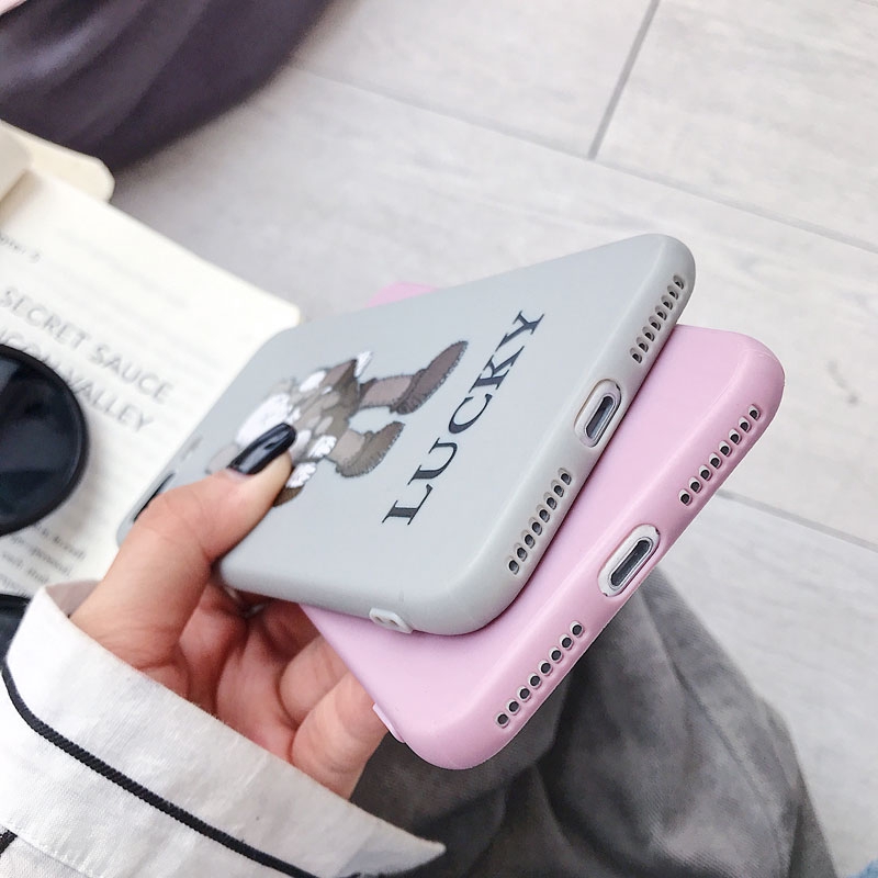 Ốp điện thoại TPU in họa tiết cô bé cậu bé đáng yêu cho iPhone 8 7 6s 6 x XR XS Max Plus | BigBuy360 - bigbuy360.vn