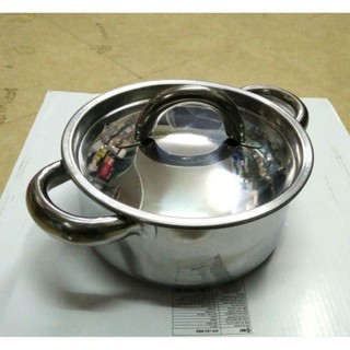 Nồi inox 16cm - xoong inox 16cm siêu bền