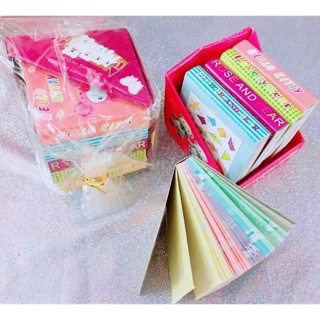 Lẻ 1 Tập giấy xếp hạc, giấy gấp hạc, ếch origami nhiều màu hình cute, dễ thương