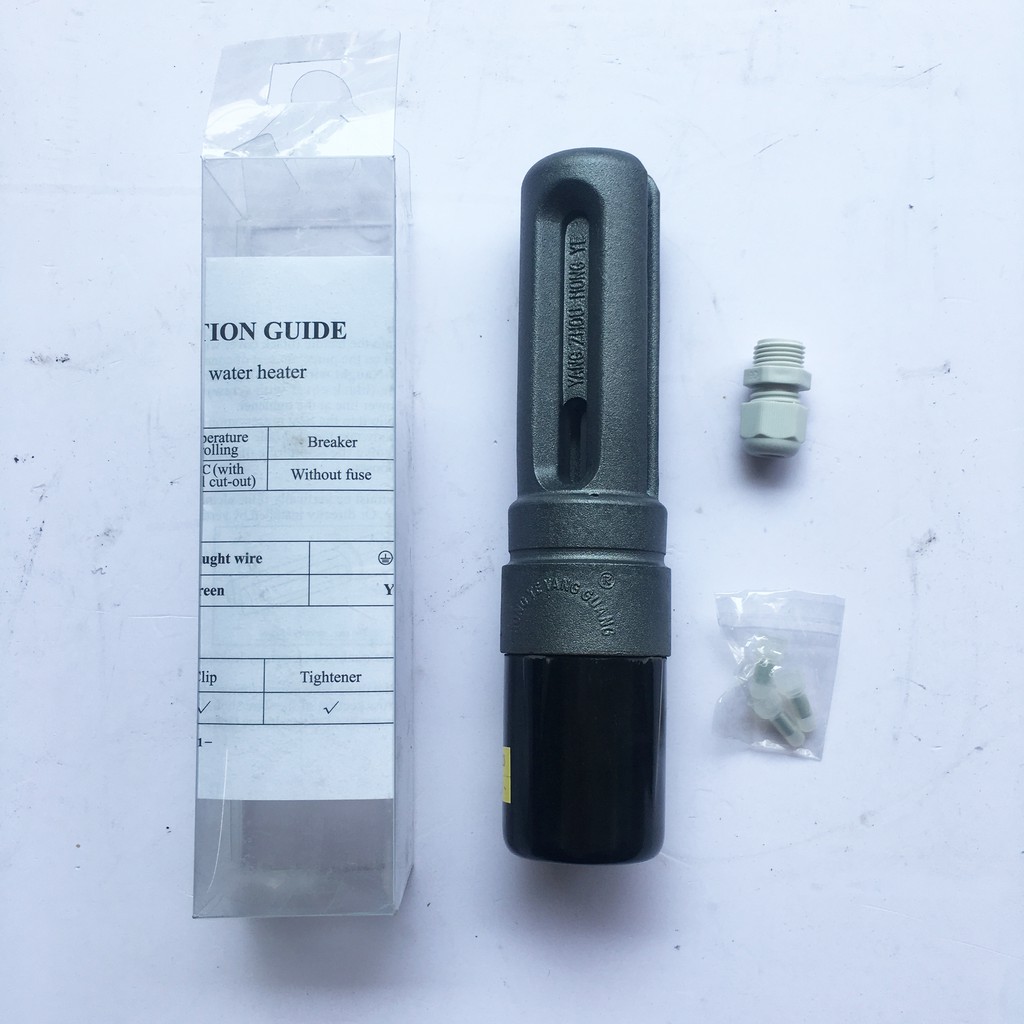 Điện trở tự ngắt phi 47 và 58 Titan - 2000W dùng cho máy nước nóng năng lượng mặt trời