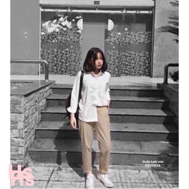 Quần kaki cạp cúc (HS) | BigBuy360 - bigbuy360.vn