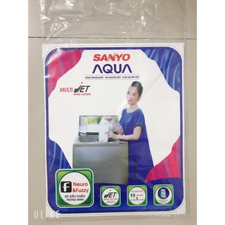Miếng Dán/Tem Dán Máy Giặt SANYO AQUA (mẫu 1)