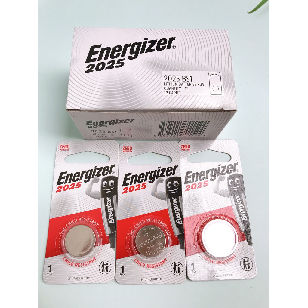 Pin Cúc Áo Energizer CR2025 – Pin Lithium 3V