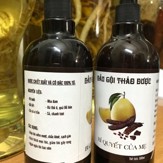 500ml dầu gội thảo dược #trị bạc tóc - kích thích mọc tóc