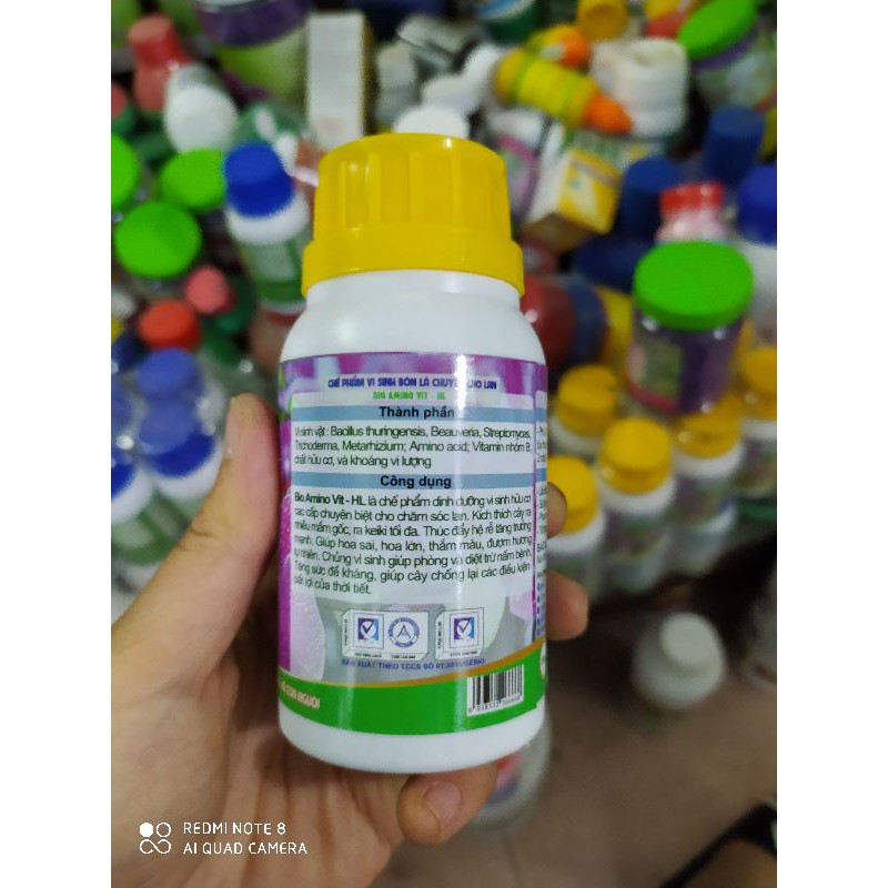 Chế phẩm vi sinh bón lá GEBIO  Bio amino vit-hl chuyên cho lan KÍCH KEI- KÍCH RỄ- KÍCH HOA