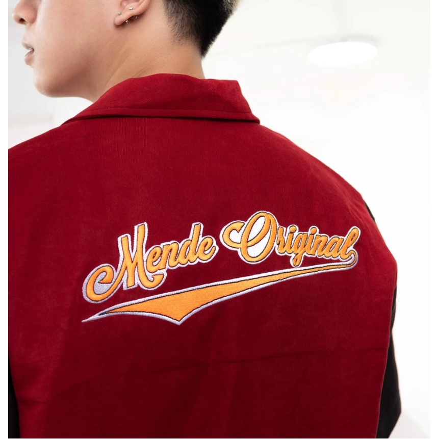 MENDE - Corduroy Shirt - Áo nhung tăm sơ mi nam tay ngắn đơn giản