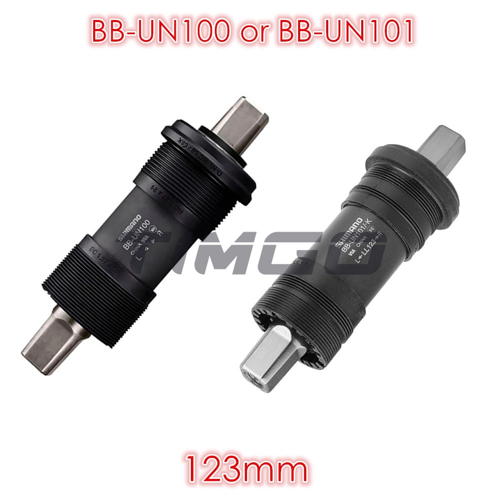 Trục Giữa Xe Đạp Shimano BB-UN26 BB-UN101/UN40 68x110/113/117.5/123mm Chuyên Dụng