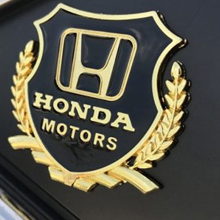 Logo Honda Bông Lúa - Logo honda Nổi - Dán 3M cho Xe máy, Ô tô &lt;TOPGEAR&gt;