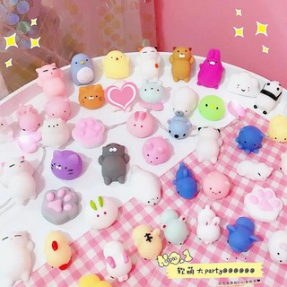 [ Ảnh thật tự chụp ] Mochi squishy thú full hộp