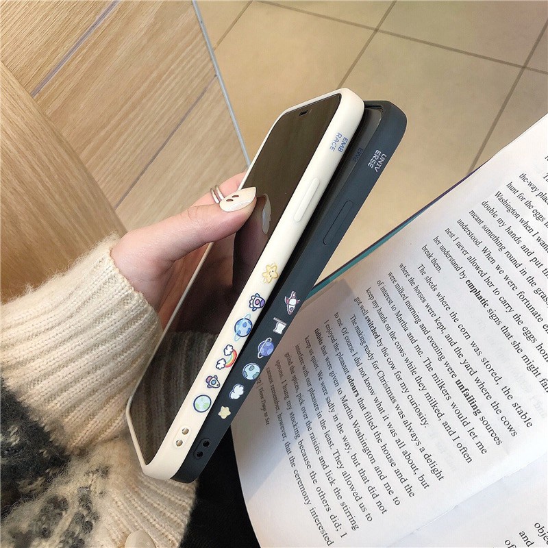 Ốp điện thoạI in hình phi hành gia nasa thích hợp cho iphone 11 12pro max 7plus 8plus x xs max xr 12 12pro