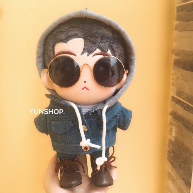 Giày da cao cổ 5cm cho doll
