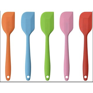 Phới vét bột 28cm phới đúc cán liền - silicon spatula