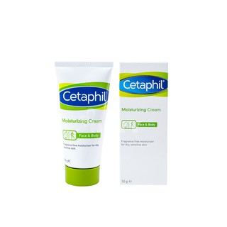 Cetaphil Face & Body Moisturizing Cream 50g - Kem dưỡng ẩm cho da khô, da nhạy cảm