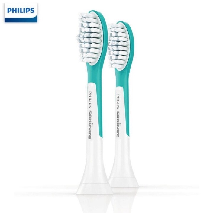 Bộ 2 đầu bàn chải đánh răng điện trẻ em cao cấp. Thương hiệu cao cấp Philips - HX6032 {CHÍNH HÃNG 100%}