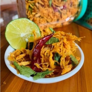 500g khô gà lá chanh loại 1 siêu ngon .