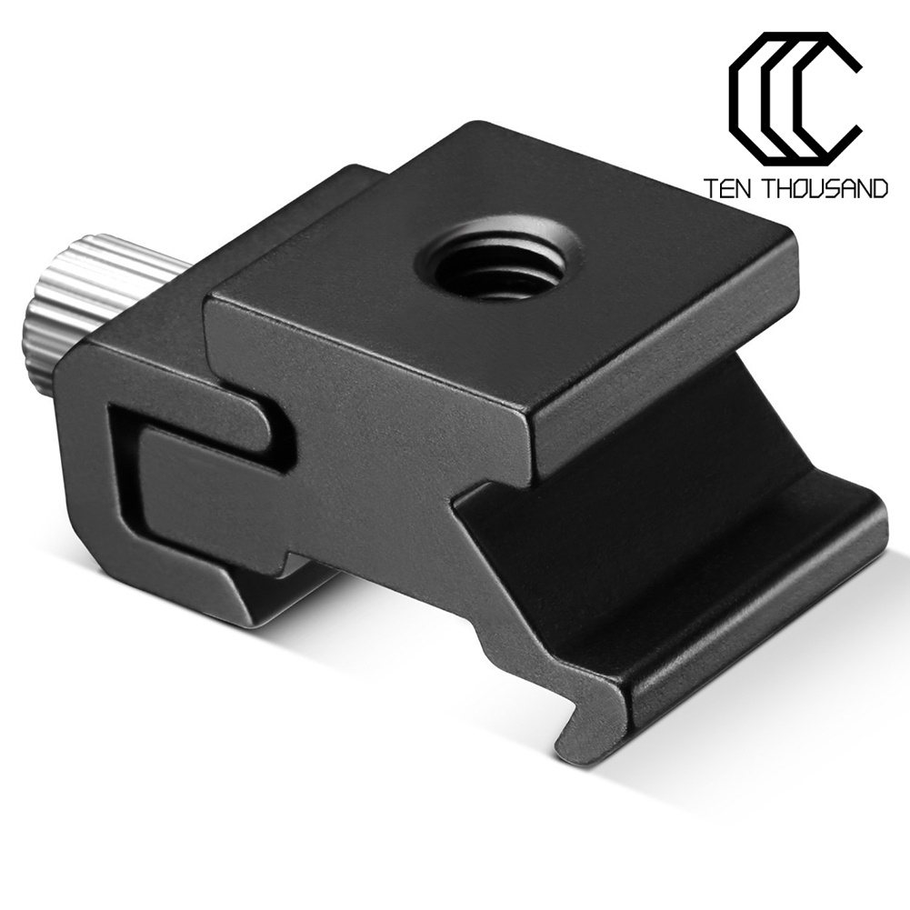 Giá đỡ hot/ sold shoe gắn đèn flash/ máy ảnh 1/4" tiện lợi