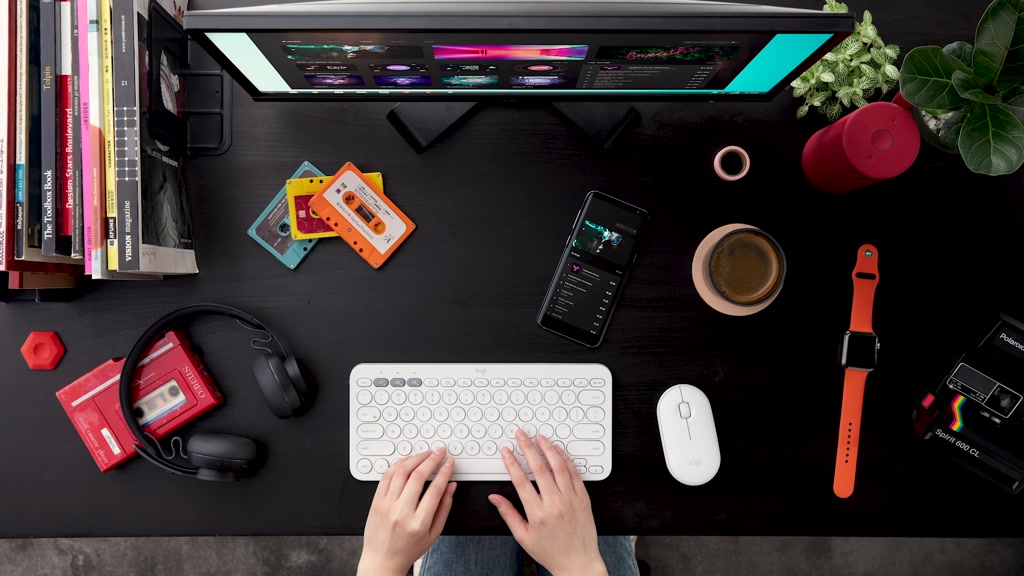 Bàn Phím Bluetooth đa thiết bị Nhỏ Gọn Mỏng & Đẹp Logitech K380 K380S | BigBuy360 - bigbuy360.vn