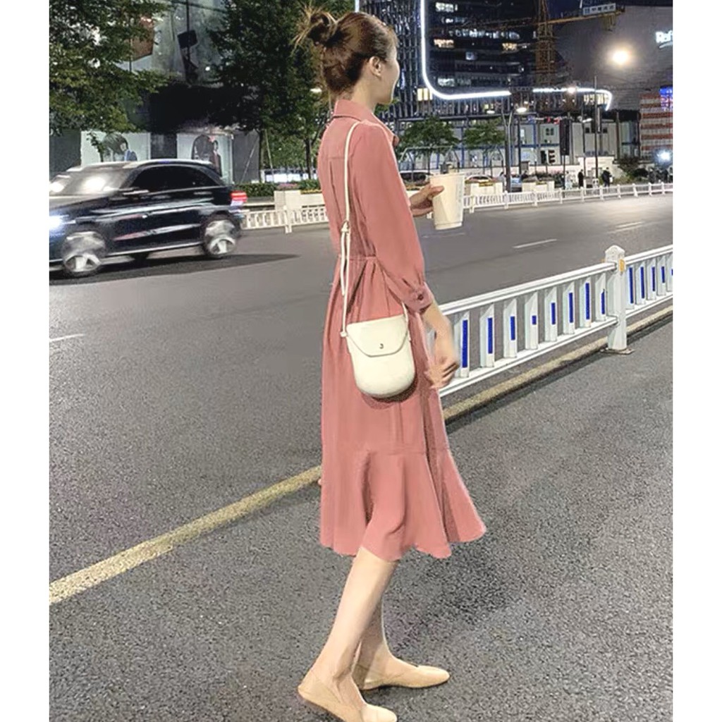 Đầm Maxi Đuôi Cá Sơ MI 4 Màu - DM811 | BigBuy360 - bigbuy360.vn