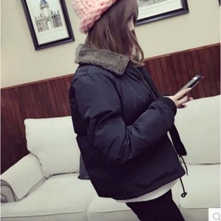 THANH LÝ Áo phao nữ dáng croptop