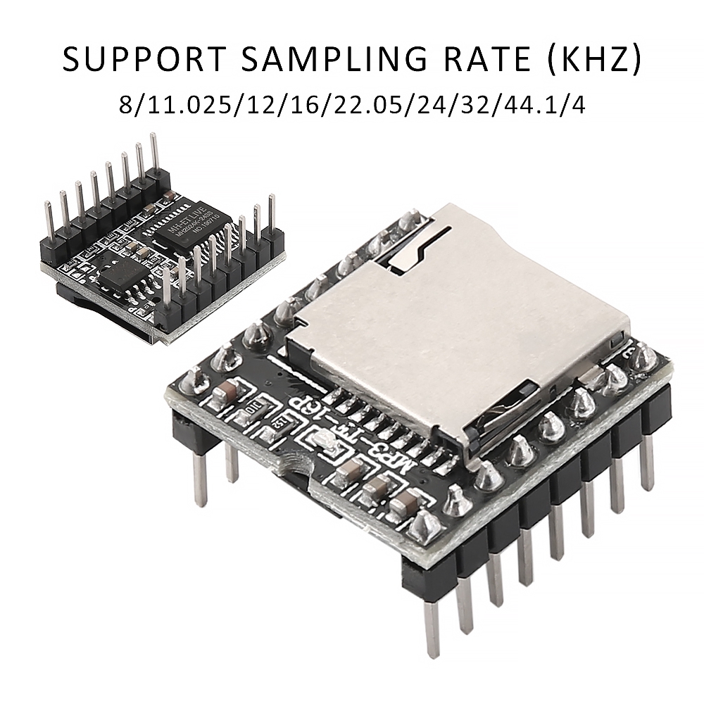 Mô Đun Giải Mã Âm Thanh Mp3 Mini Cho Arduino Df