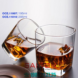 Ly Thủy Tinh Ocean Plaza Rock 195ml | B11007 ; 295ml | B11010 ; Nhập Khẩu Thái Lan