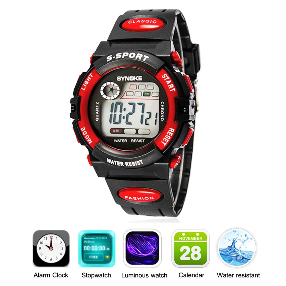 [HÀNG GIẢM GIÁ] Đồng hồ điện tử đa năng chống nước cho bé | BigBuy360 - bigbuy360.vn