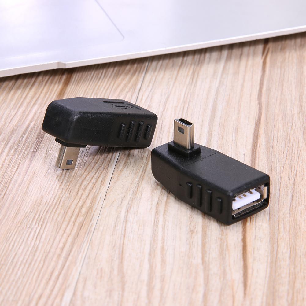 Thiết bị chuyển đổi đầu cắm Mini USb hình chữ T sang lỗ cắm Mini USB 5 pin