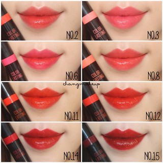 Son color long lastin tint màu 08