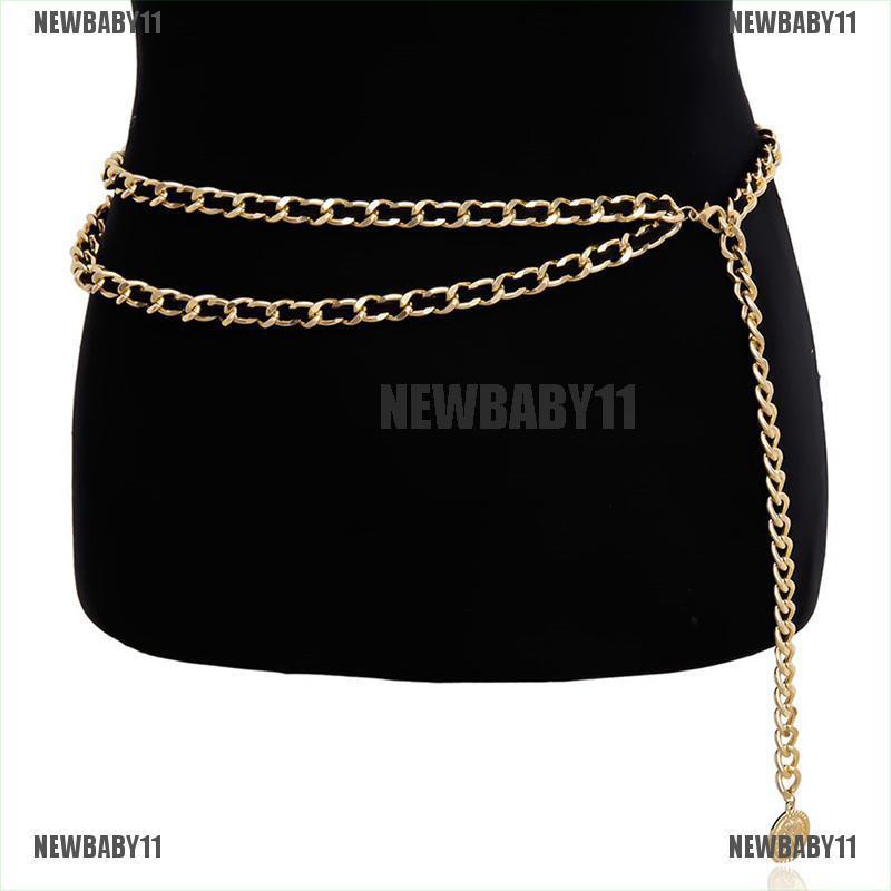 Thắt Lưng Nhiều Lớp Đính Tua Rua Phong Cách Cổ Điển Cho Nữ NEWBABY11