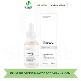 TINH CHẤT DƯỠNG THE ORDINARY LACTIC ACID 10% + HA - 30ML (BILL Anh)