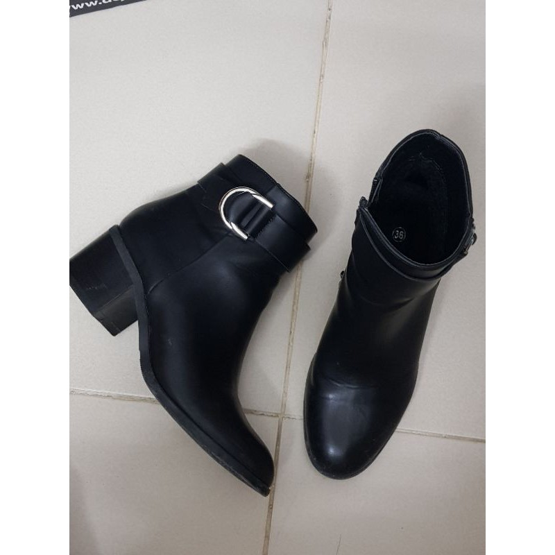 Boot Dejavu đen size 36