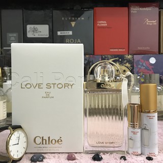 [Mẫu Thử] Nước Hoa Nữ Mùi Phấn Nhẹ Nhàng Dễ Thương Chloe Love Story 2ml/5ml/10ml