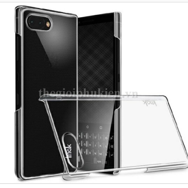 Ốp lưng imak xịn cho Blackbery Key 2 (phủ nano trong suốt)