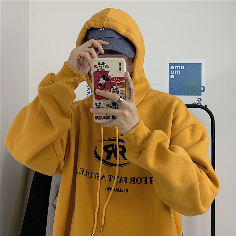 Áo hoodie tay dài thời trang trẻ trung cá tính 224803 Áo khoác hoodie dày in chữ thiết kế đơn giản cá tính | BigBuy360 - bigbuy360.vn