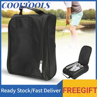 Coo Túi Đựng Giày Golf Nylon Di Động Thoáng Khí Dung Tích Lớn Giày Túi Bảo Quản Ốp Lưng Người Tổ Chức
