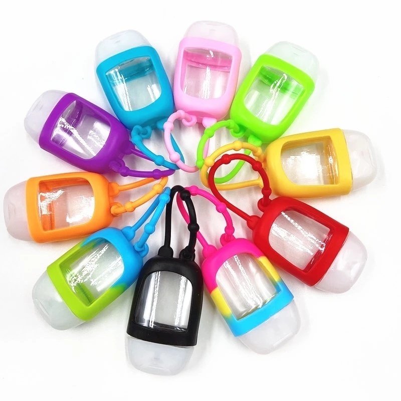 Bình Đựng Nước Rửa Tay Dạng Nắp Lật Bằng Silicone 30ml