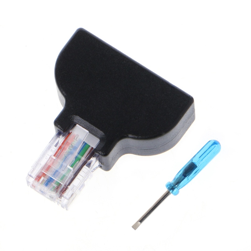 Đầu Chuyển Đổi RJ45 Ethernet Sang 8 Pin AV Chuyên Dụng Cho CCTV