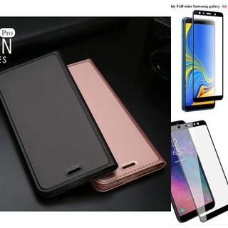 Bao da Samsung Galaxy J6 / J6 plus/A8/A6 plus cao cấp dựng xem phim ( có ảnh thật )