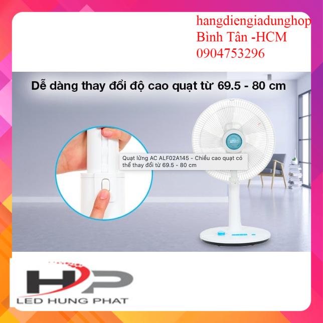 Quạt Lửng AC ALF02A145 50W, Bảo Hành 24 Tháng,màu trắng.