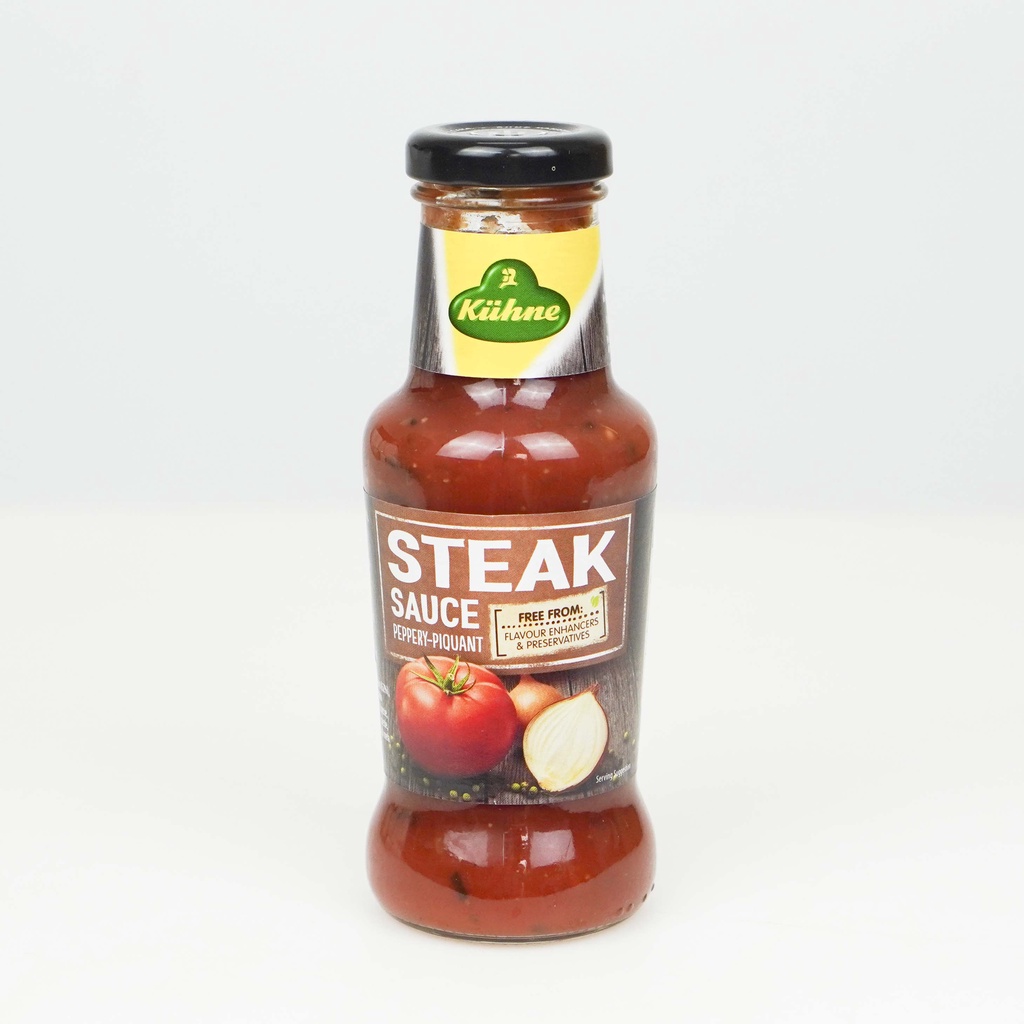 Xốt steak sauce peppery piquant hiệu Kuehne 250ml