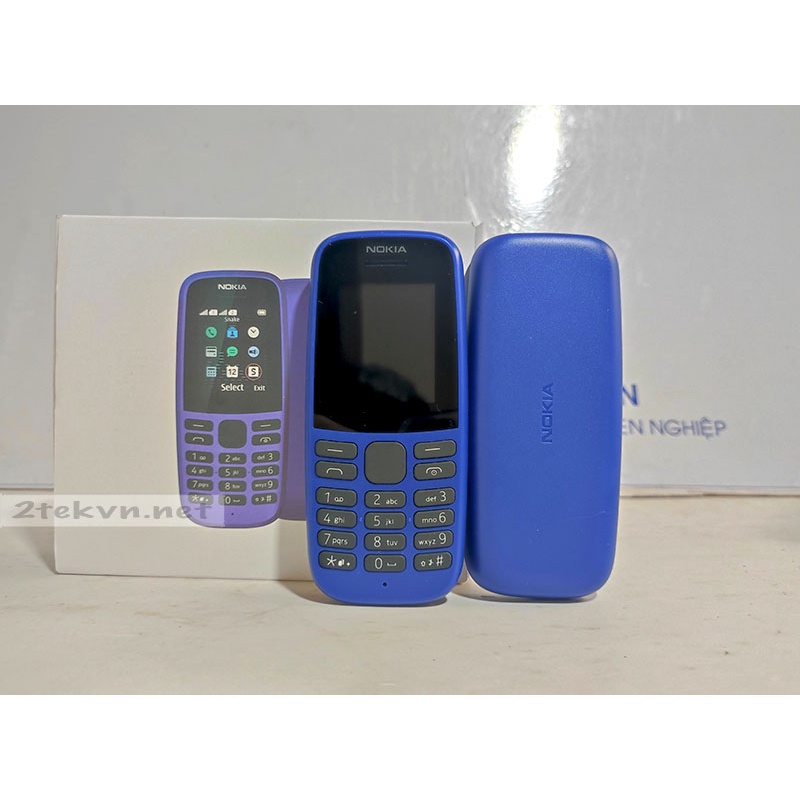 Điện thoại Nokia 105  2 sim full box nghe gọi tốt - Bảo hành 12 tháng