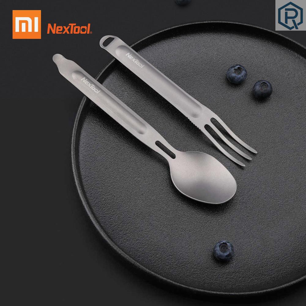Bộ Muỗng Nĩa Dao Titan Trong Tiện Lợi Cho Dã Ngoại
