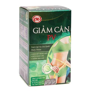 Viên Uống Giảm Cân PV Hộp 60 Viên Giá Tốt