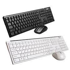 Bộ Bàn Phím Chuột Không Dây Văn Phòng FUHLEN MK650 - Hàng Chính Hãng