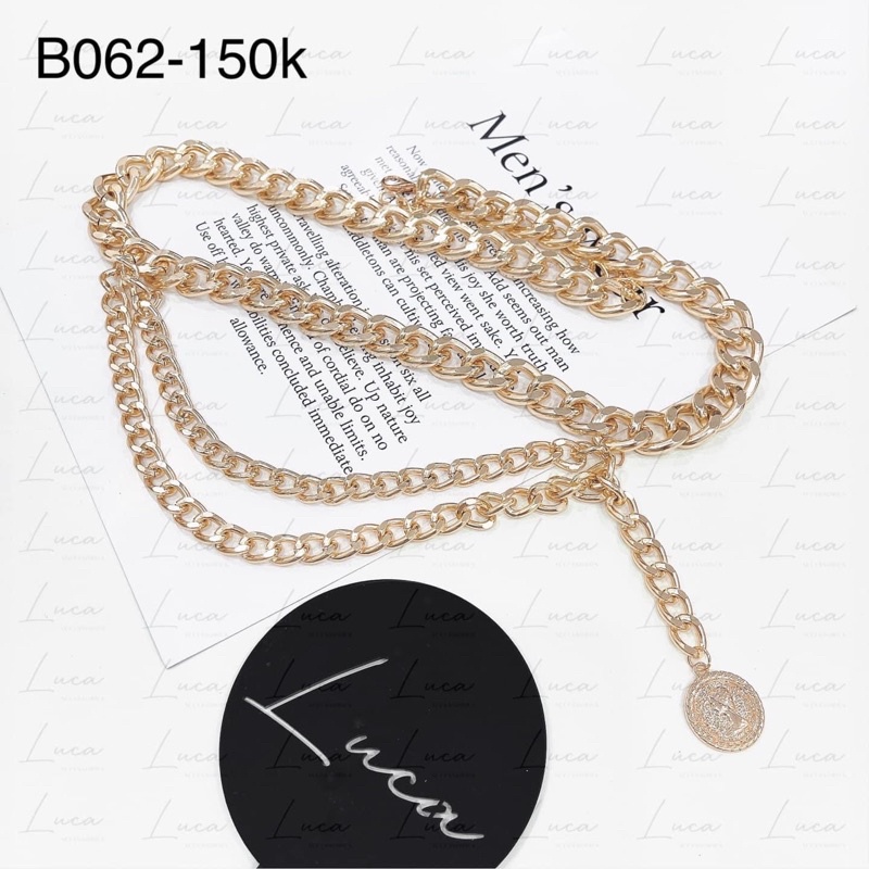 BELT/THẮT LƯNG ĐAI VÁY XÍCH NHIỀU MẪU