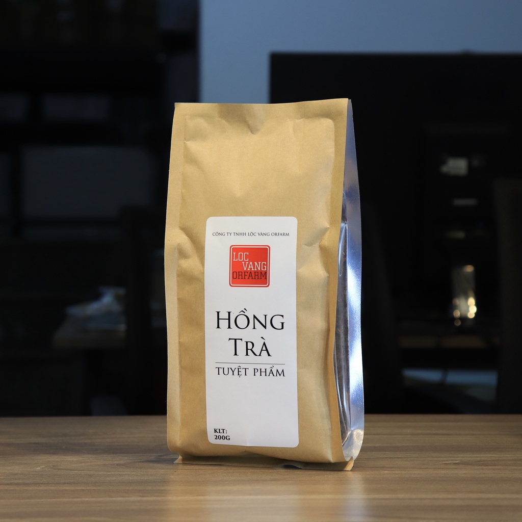 Hồng Trà, Trà Đen Nguyên Liệu Làm Trà Sữa Trân Châu Đường Đen TUYỆT PHẨM 200g
